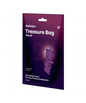 TREASURE BAG M Busta discreta e resistente per conservare e trasportare giocattoli erotici