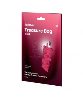 TREASURE BAG L Sacchetto discreto e resistente per conservare e trasportare i tuoi giocattoli