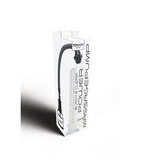 BLACK CLEAR POWER Bomba de succión para erecciones más potentes y duraderas