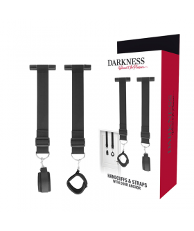 DARKNESS Esposas para puerta; bondage creativo y seguro para parejas