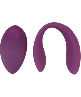 BOUND LOVE Vibrador ergonómico para parejas con control remoto y modos