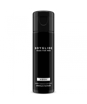 BOYGLIDE  AQUA-GLIDE Lubricante anal base agua, suave, compatible con juguetes