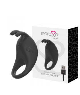 BRAD Anillo vibrador de silicona médica con 7 modos y USB