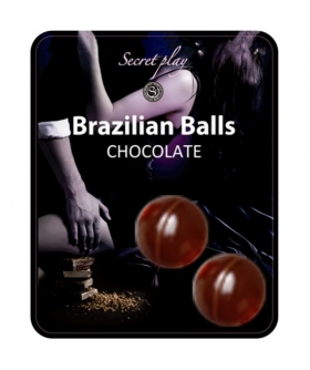 BRAZILIAN BALLS  ENHANCING Bola perfumada de chocolate