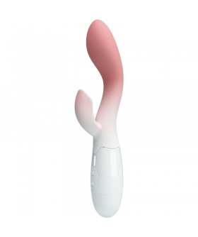 BRIGHTY Vibrador dual de silicona con 30 funciones, ideal clítoris y punto g