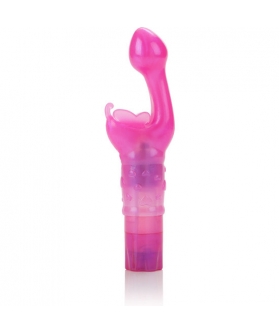 BUTTERFLY KISS PINK Stimulateur du point g et clitoris aquatique