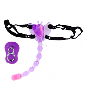 BUTTERFLY  FLUTTER Vibrador de mariposa versátil con control remoto y 7 modos