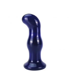 THE GLEAMING GLASS BUTTPLUG Plug anal vibratório de vidro para estimulação