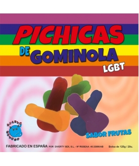 PICHICAS LGTB Sabor de fruta