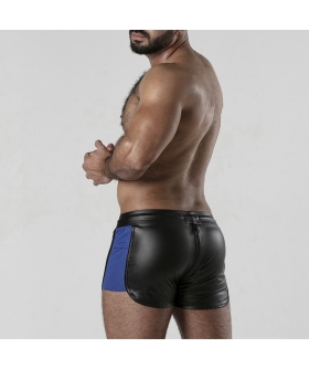 CHEEKPEEK Polainas de polipiel: estilo audaz com design inovador.