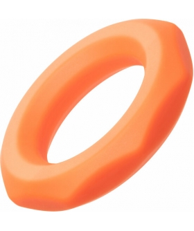 ALPHA SEXAGON Calexotics - bague alpha sexagone - orange