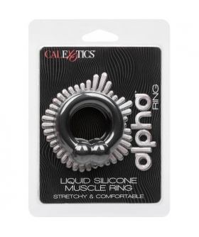 ALPHA MUSCLE RING Anel em silicone ultra elástico para potenciar a ereção