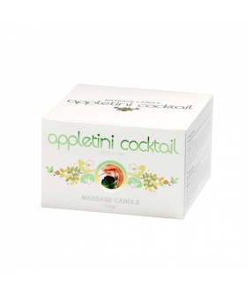 CANDLE APPLETINI Bougie de massage cocktail appletini 150gr