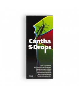 CANTHA S-DROPS Afrodisiaco concentrato per un maggiore piacere sessuale