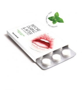 PLACER ORAL MENTA Caramelos mentolados para intensificar prazer oral.