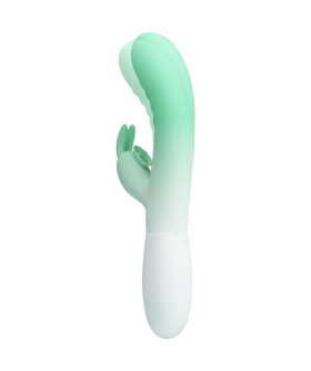 CERBERUS Vibrador conejo con 30 funciones y lengua para máximo placer