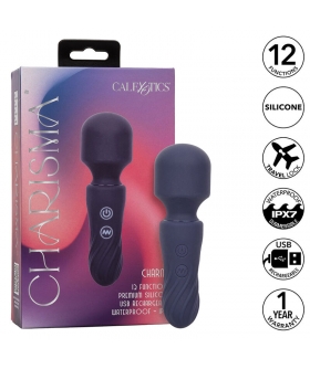 CHARISMA CHARM MASAJEADOR 12 F Masajeador portátil para placer discreto y cómodo