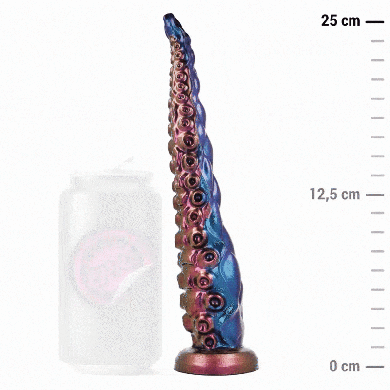 CHARYBDIS Dildo in silicone ispirato alla mitologia, perfetto per giochi BDSM.