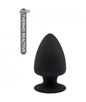 CHEEKY LOVE PLUG Plug anal termorreactivo con base de succión y diseño dual