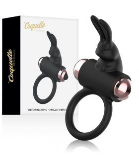 ANILLO VIBRADOR COQUETTE Anillo vibrador de silicona para potenciar placer