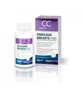 FABULOUS BREASTS TABS Pastillas para firmeza de pecho con semillas y calcio