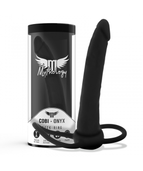 COBI ONYX DILDO ANAL CON ANILL Dildo anal de lujo, estimulación total y cómoda