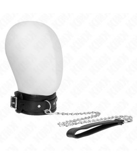 COLLAR CON CORREA 65 CM MODELO Colliers avec laisse pour pratiques bdsm élégantes.