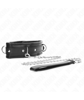 COLLAR CON CORREA 65 CM PESADO Colares para controle e estilo em experiências bdsm