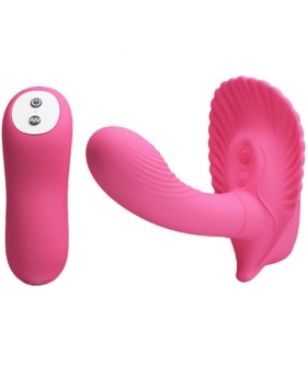 CONCHA ESTIMULADORA CONTROL RE Juguete vibrador sumergible con 30 modos vibración