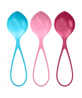 SATISFYER BALLS Exercita os músculos vaginais e o teu pavimento pélvico.
