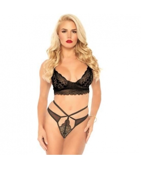 LACE BRALETTE Conjunto de lencería de encaje estilo bralette