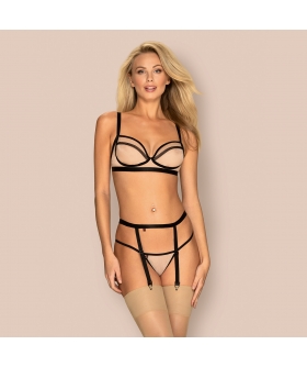 NUDELIA OBSESSIVE SENSUAL Lingerie nudelia: ensemble sensuel 3 pièces élégant