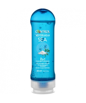 CONTROL MAR MEDITERRÁNEO 2-1 massagem & prazer mar mediterrâneo 200ml