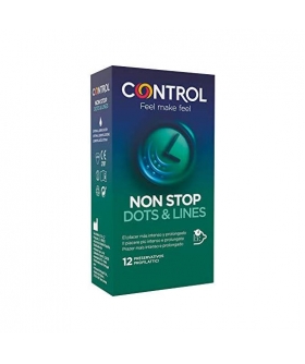 CONTROL NON STOP Preservativos non stop drops and lines 12 unidades