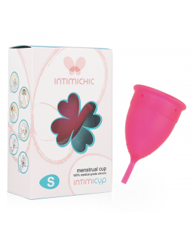 COPA MENSTRUAL INTIMICHIC. CUP Coupe menstruelle réutilisable et sûre pour les femmes