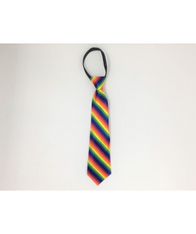 CORBATA BANDERA ORGULLO LGBT+ Corbata con colores del orgullo, ideal para eventos LGBTQ+