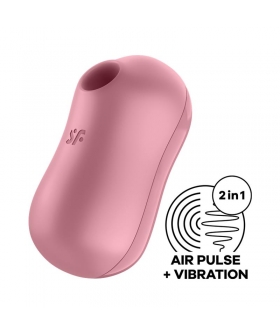 SATISFYER COTTON CANDY Estimulador de clítoris compacto con vibración y ondas