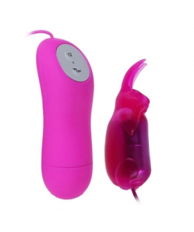 CONEJITO VIBRADOR Vibromasseur lapin: jouet sexuel polyvalent et stimulant.