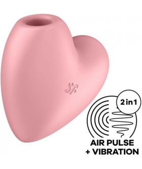 SATISFYER CUTIE HEART Vibromasseur innovant pour la stimulation du clitoris