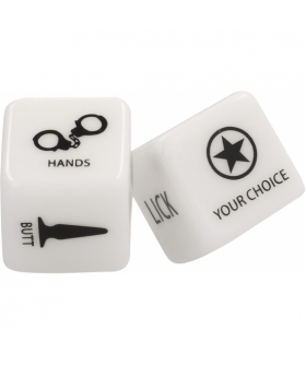 BDSM NAUGHTY DICE Dados de BDSM, acción y lugar aleatorios para principiantes