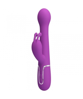 DEJON Vibrador rabbit con motores duales, funciones avanzadas y botón climax
