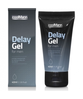 DELAY GEL COOLMAN Gel retrasa eyaculación con efecto refrescante y fácil uso