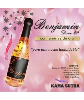 BENJAMIN DORE Produto exclusivo com folhas de ouro 22k.