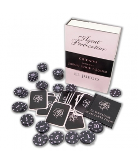 AGENT PTOVOCATEUR Conjunto Strip Poker para Casais e Grupos de Adultos