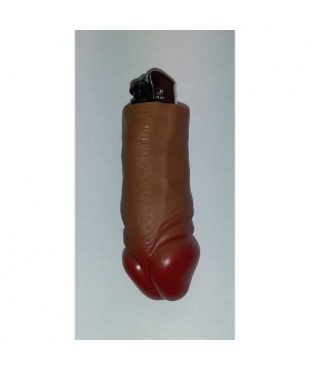 DIABLO PICANTE  FLAMING Accendino a forma di pene mulatto divertente