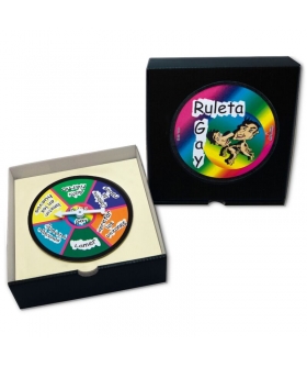 DIABLO PICANTE FIERY Gioco divertente di roulette gay con istruzioni in spagnolo