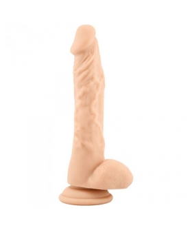 DILDO EM SILICONE REAL SAFE LO Gode réaliste en silicone avec ventouse, pour un plaisir authentique