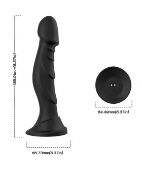 GUSTO EXCLUSIVO  Vibratore, plug anale, versatile, doppia stimolazione, armony
