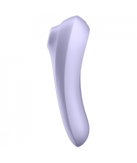 SATISFYER DUAL PLEASURE Première ventouse et vibrateur simultanés avec application