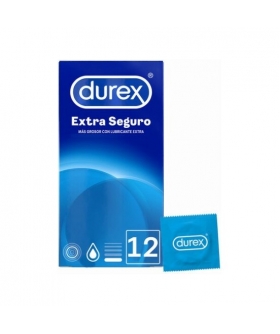 DUREX EXTRA SEGURO Préservatifs extra safe 12 unités